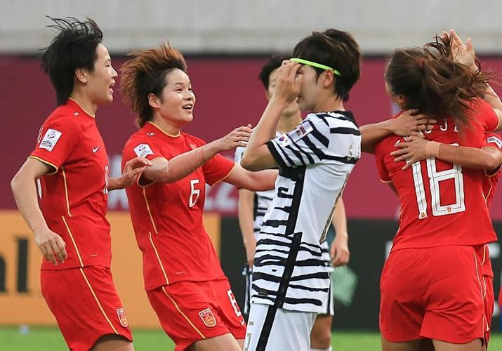 女足中国对韩国直播的相关图片